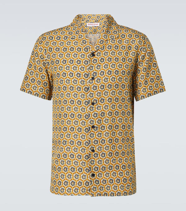 Orlebar Brown Ribbert bowling shirt