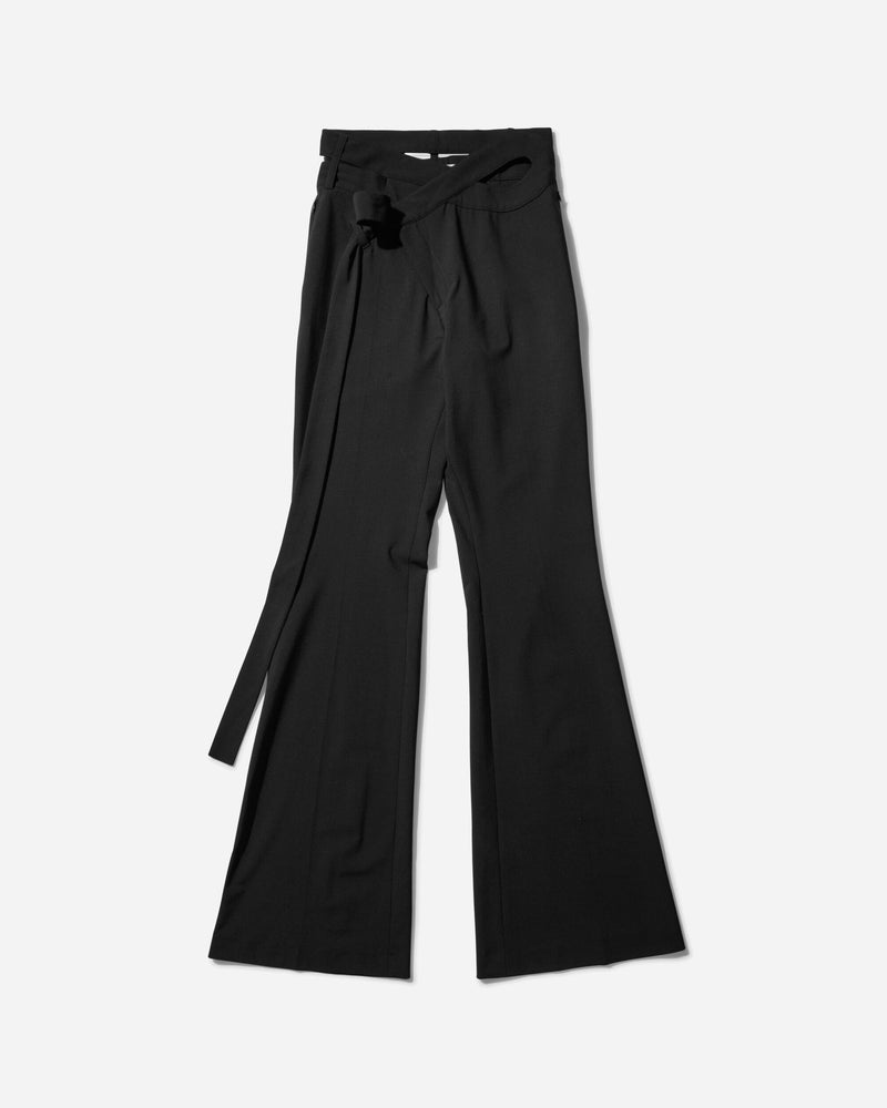 Ottolinger Women s Flared Wrap Suit Pants Black