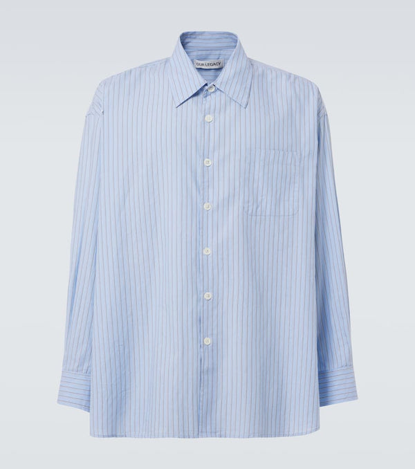 Our Legacy Borrowed pinstripe cotton shirt