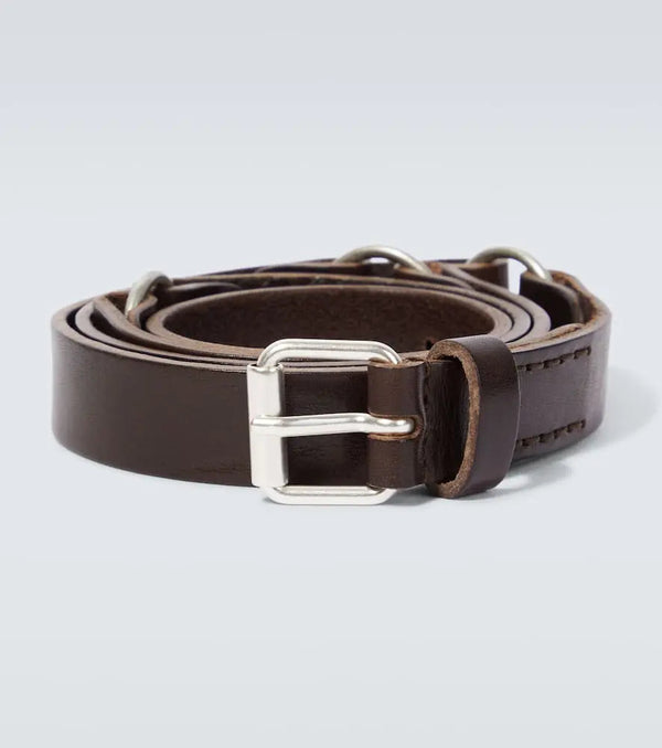 Our Legacy Ring 25 leather belt | LYBSTORE