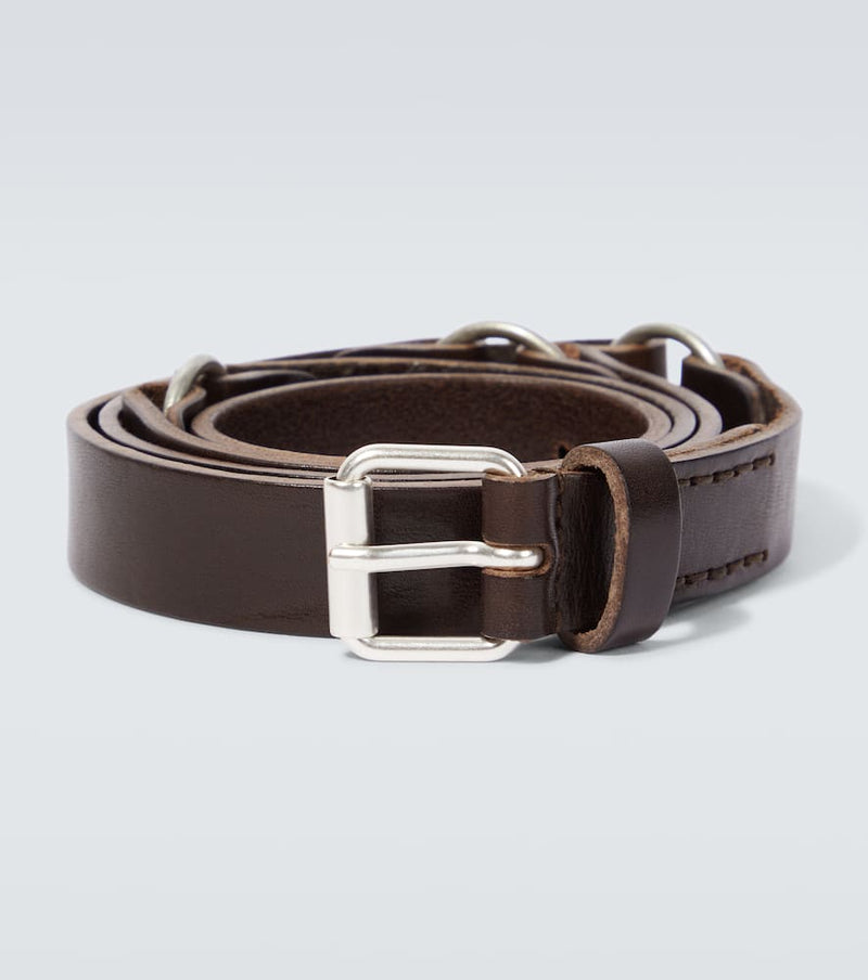 Our Legacy Ring 25 leather belt