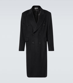 Our Legacy Whale double-breasted mohair-blend coat