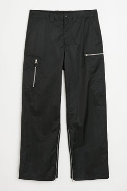 Our Legacy Tactical Cargo Black High Gloss Sateen