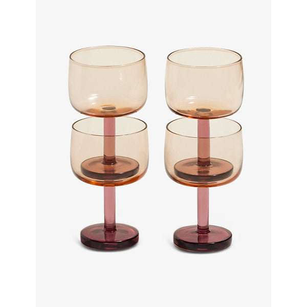 Our Place Party coupe glasses set of four | LYBSTORE