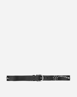 Our Legacy Star Fall Belt Black