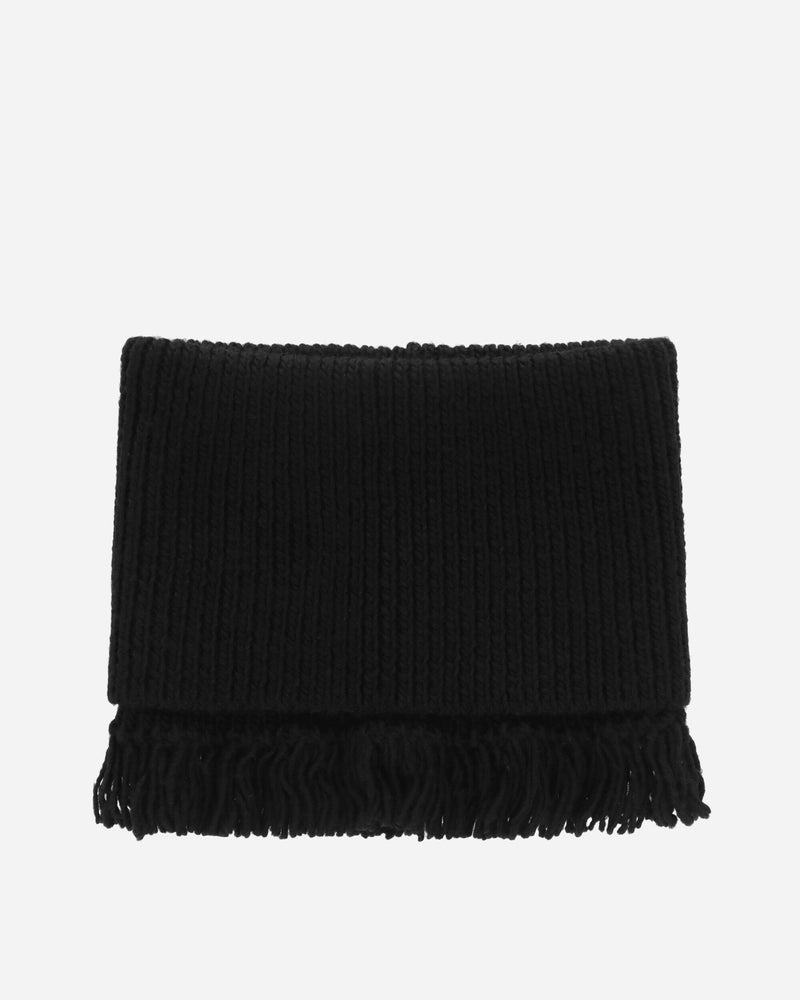 Our Legacy Fisherman Wool Funnel Snood Black