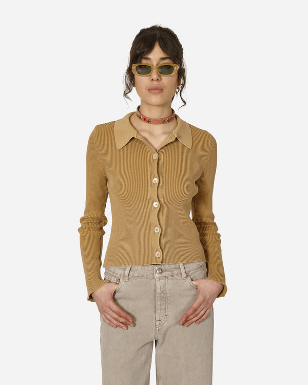 Our Legacy Mazzy Polo Sweater Wet Sand