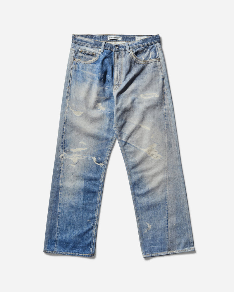 Our Legacy Men s Third Cut Jeans Digital Denim Print