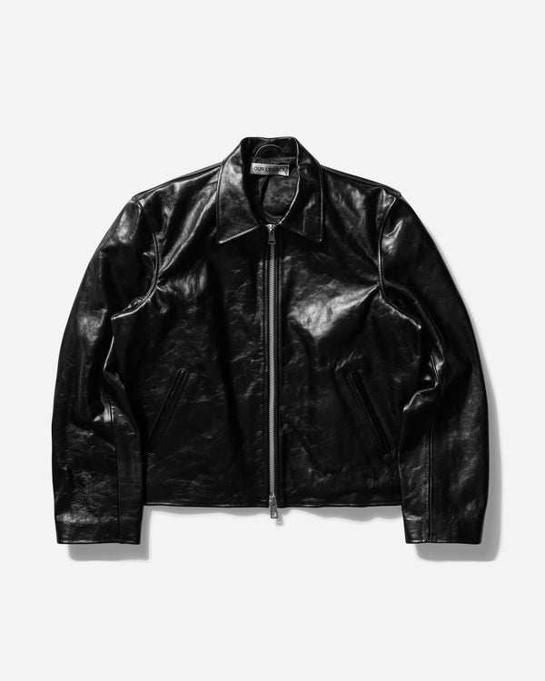 Our Legacy Men s Mini Leather Jacket Black