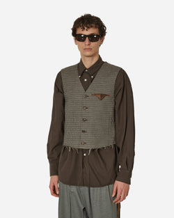 Our Legacy Cut Waistcoat Old Money Check