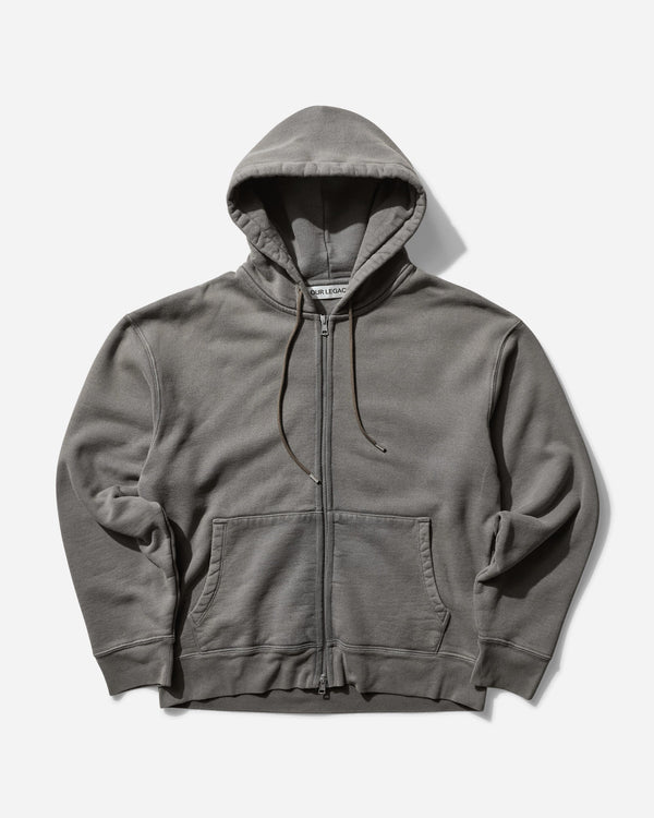 Our Legacy Men s Rascal Zip Hoodie Old Dye