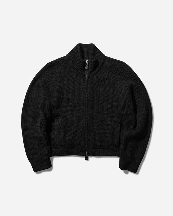 Our Legacy Women s Ultra Zip Funnel Sweater Jet Black