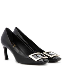 Roger Vivier Decollete Belle Vivier Trompette leather pumps