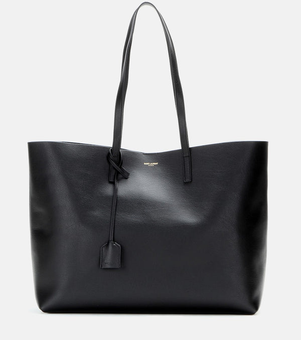 Saint Laurent Shopping E/W leather tote bag