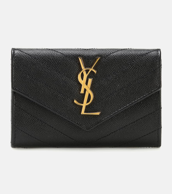 Saint Laurent Monogram Small leather wallet