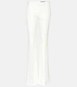 Alexander McQueen Mid-rise flared pants