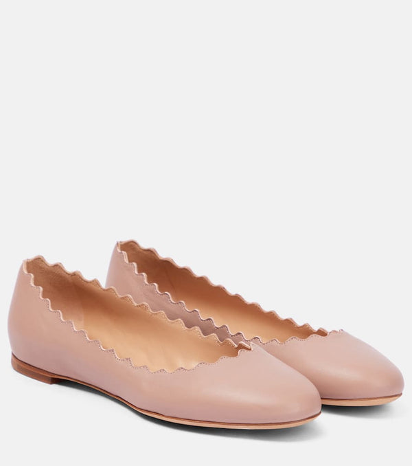 Chloé Lauren leather ballet flats