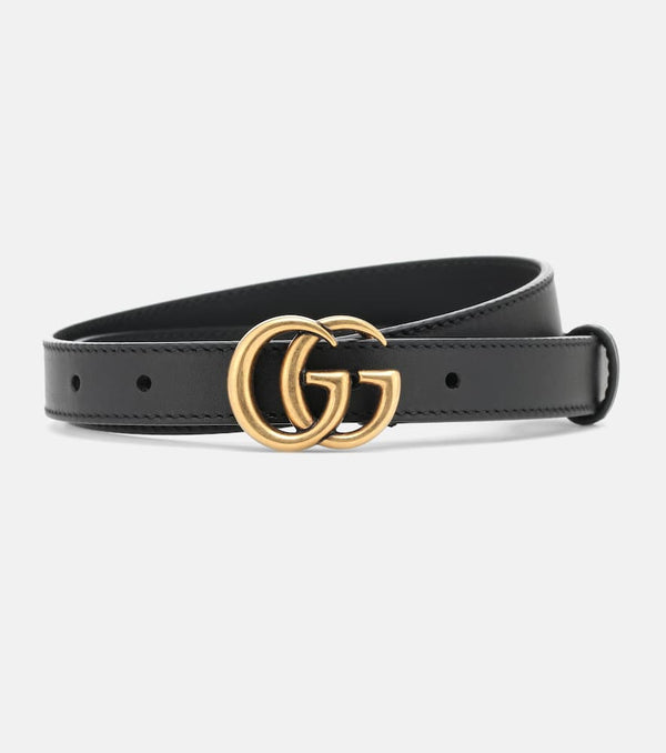 Gucci GG leather belt