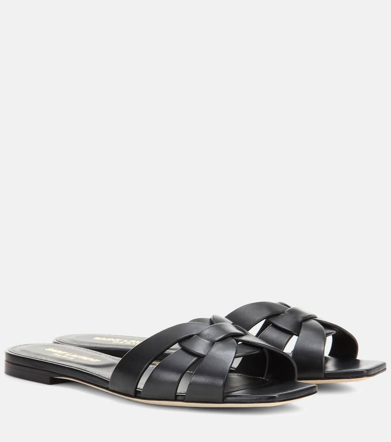 Saint Laurent Tribute Nu Pieds 05 leather sandals