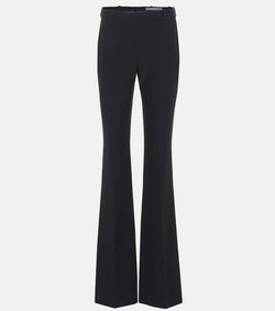 Alexander McQueen Mid-rise flared pants