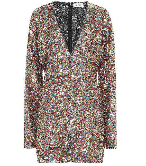 The Attico Sequined minidress