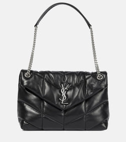 Saint Laurent Puffer Medium leather shoulder bag