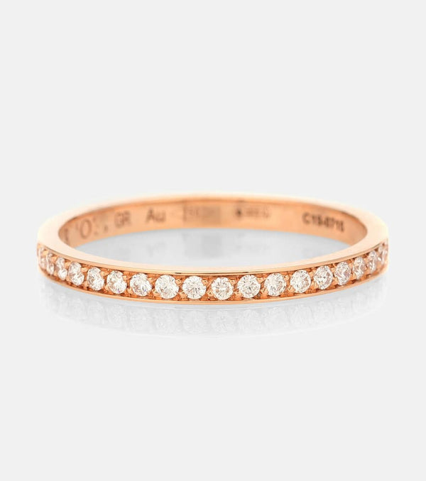 Repossi Berbere XS 18kt rose gold ring with diamonds