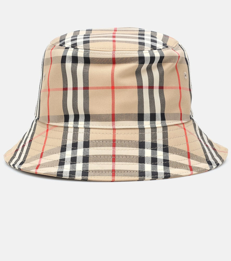 Burberry Vintage Check cotton bucket hat