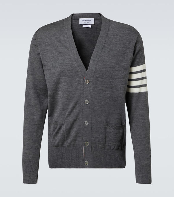 Thom Browne 4-Bar wool cardigan