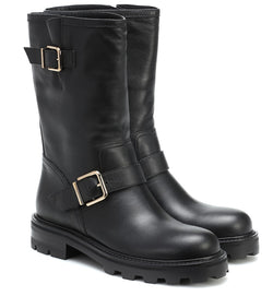 Jimmy Choo Biker II leather boots