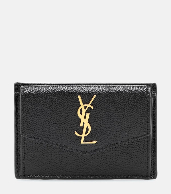 Saint Laurent Uptown leather card case