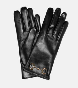 Gucci Horsebit leather gloves