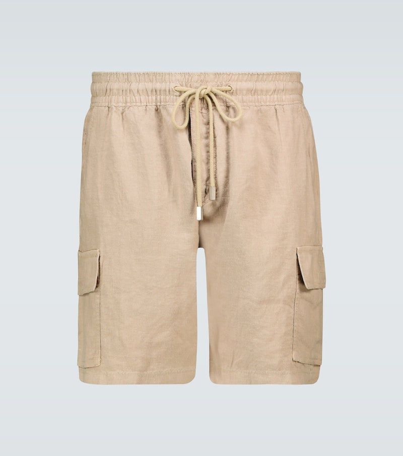 Vilebrequin Baie cargo linen shorts