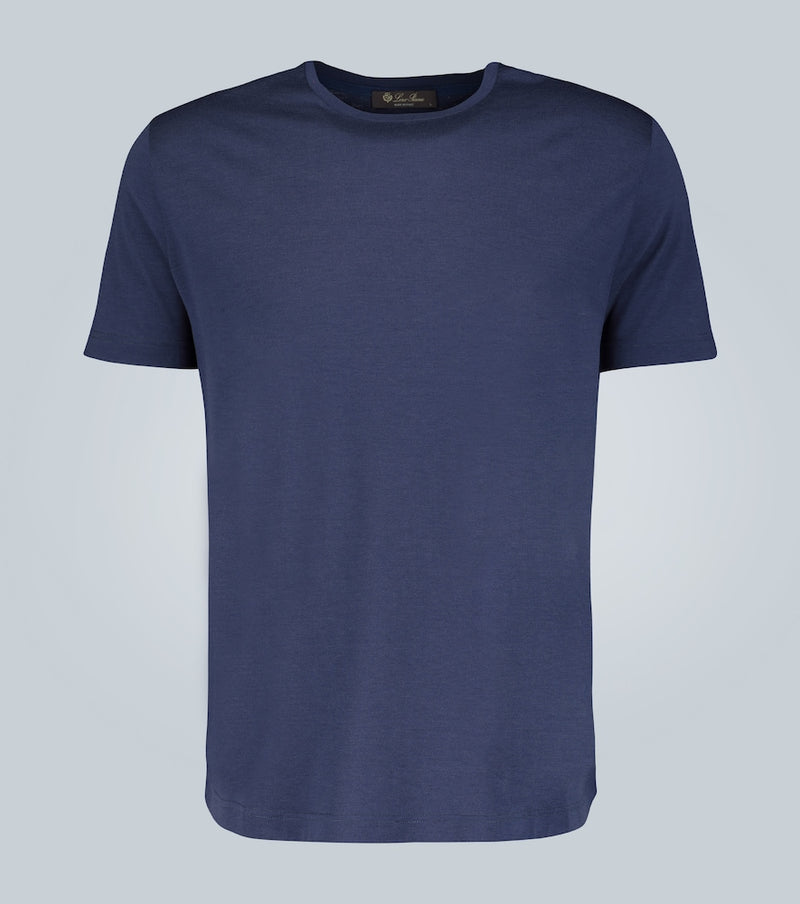 Loro Piana Silk-cotton blend T-shirt