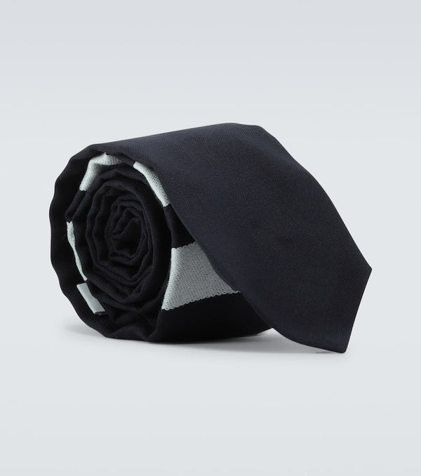 Thom Browne 4-Bar wool tie