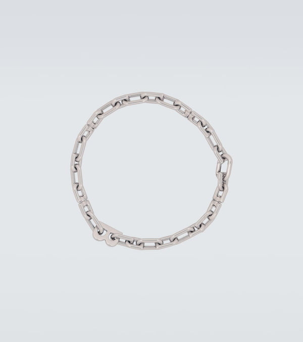 Balenciaga B Chain thin necklace