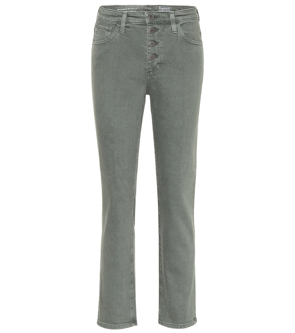 AG Jeans Isabelle high-rise straight jeans