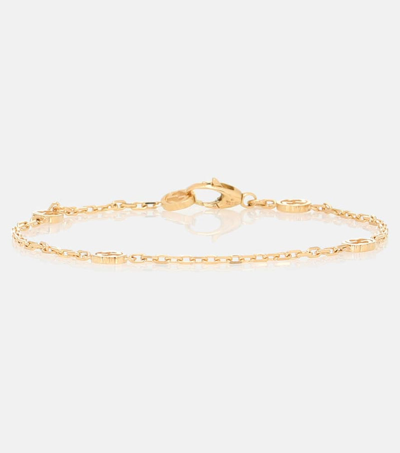 Gucci Interlocking G 18kt gold bracelet