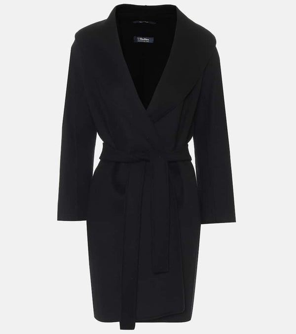 S Max Mara Messi belted virgin wool coat