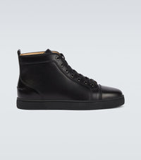 Christian Louboutin Louis high-top leather sneakers