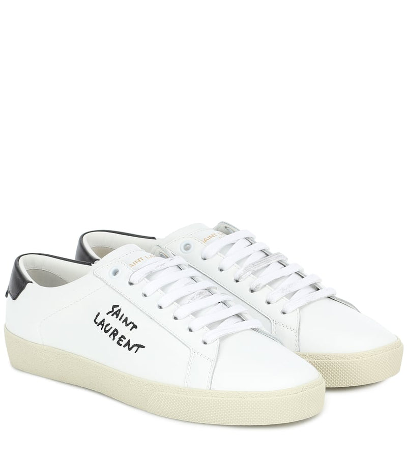 Saint Laurent Court Classic leather sneakers