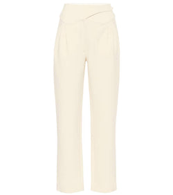 Blazé Milano Resolute Basque high-rise wool pants