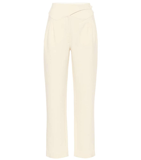 Blazé Milano Resolute Basque high-rise wool pants