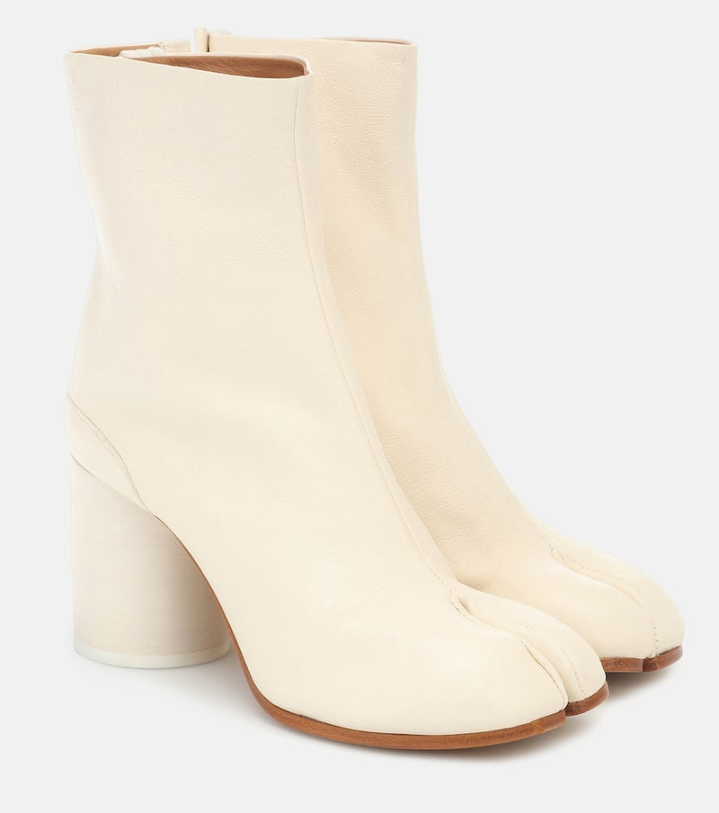 Maison Margiela Tabi leather ankle boots