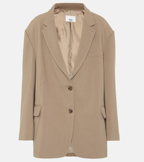 The Frankie Shop Bea twill blazer