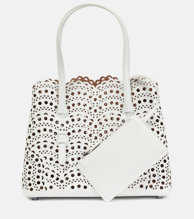 Alaïa Le Mina 25 Vienne Wave leather tote bag