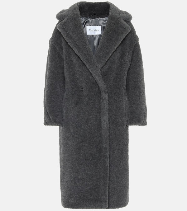 Max Mara Teddy Bear Icon alpaca and wool-blend coat