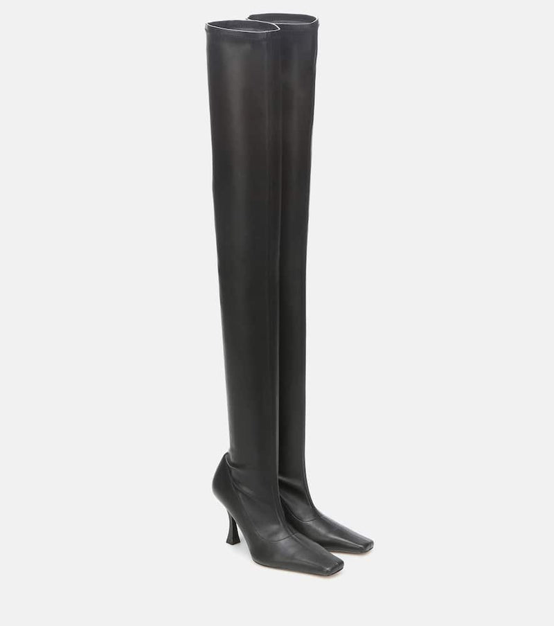 Proenza Schouler Faux leather over-the-knee boots