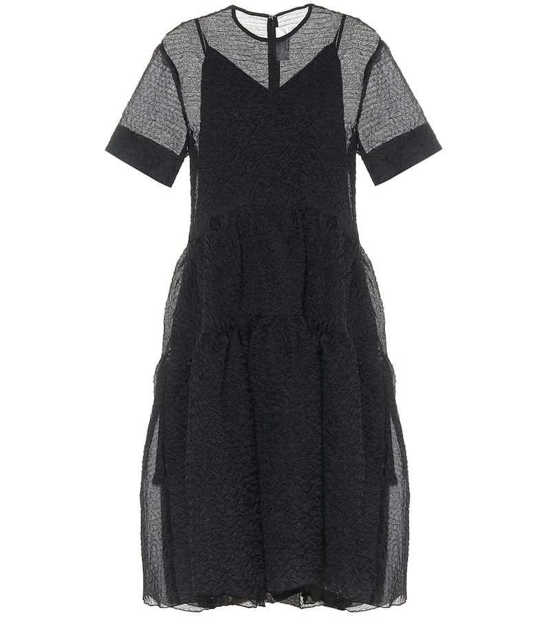 Victoria Victoria Beckham Cloque midi dress