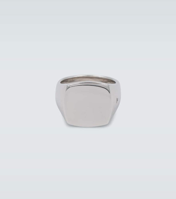 Tom Wood Cushion Polished silver ring